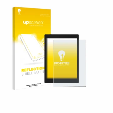 Front side of a product packaging with the brand logo upscreen. Next to it is the device Boox Tab Mini C shown with the corres