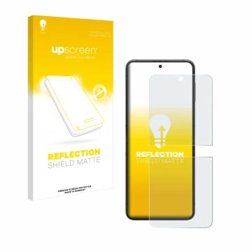Front side of a product packaging with the brand logo upscreen. Next to it is the device Samsung Galaxy Z Flip 5 shown with th