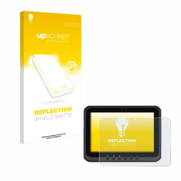 Front side of a product packaging with the brand logo upscreen. Next to it is the device Zebra ET65 shown with the correspondi