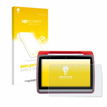 Front side of a product packaging with the brand logo upscreen. Next to it is the device medDV NIDApad shown with the correspo