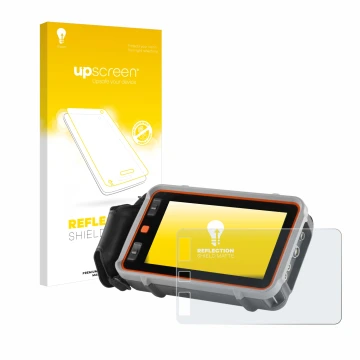 Front side of a product packaging with the brand logo upscreen. Next to it is the device Waygate Technologies Krautkrämer USM 