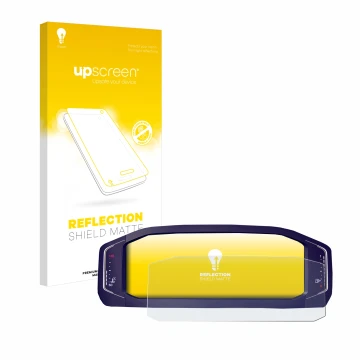 Front side of a product packaging with the brand logo upscreen. Next to it is the device Volkswagen Passat B8 Digital Cockpit 