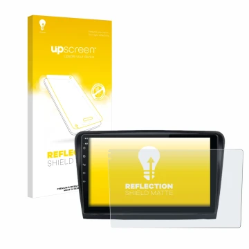 Front side of a product packaging with the brand logo upscreen. Next to it is the device Junsun V1 Plus 10