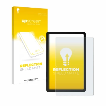 Front side of a product packaging with the brand logo upscreen. Next to it is the device Samsung Galaxy Tab A9 Plus WiFi (port