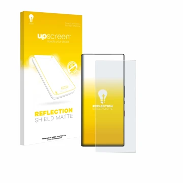 Front side of a product packaging with the brand logo upscreen. Next to it is the device ZTE Nubia Red Magic 9 Pro shown with 