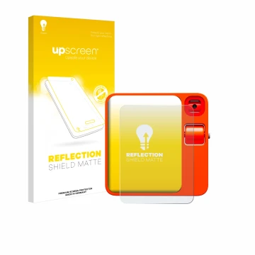 Front side of a product packaging with the brand logo upscreen. Next to it is the device rabbit r1 shown with the correspondin