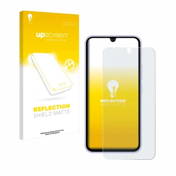 Front side of a product packaging with the brand logo upscreen. Next to it is the device Samsung Galaxy A54 5G (case-friendly)