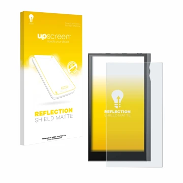 Front side of a product packaging with the brand logo upscreen. Next to it is the device Astell&Kern Kann Ultra shown with the