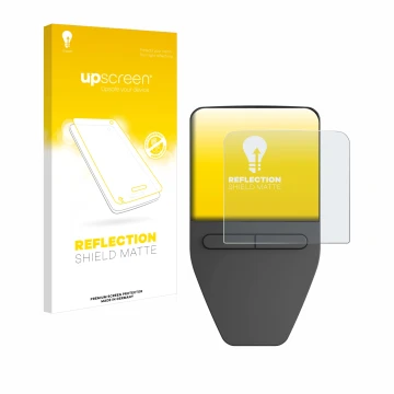 Front side of a product packaging with the brand logo upscreen. Next to it is the device Trezor Safe 3 shown with the correspo