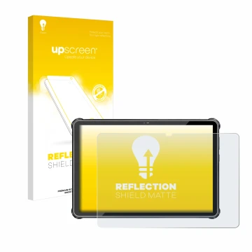 Front side of a product packaging with the brand logo upscreen. Next to it is the device Oukitel RT6 shown with the correspond