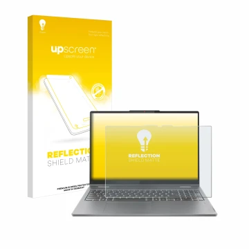 Front side of a product packaging with the brand logo upscreen. Next to it is the device Lenovo IdeaPad 5 2-in-1 Gen 9 16