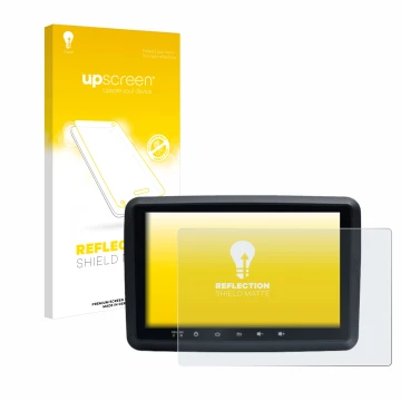 Front side of a product packaging with the brand logo upscreen. Next to it is the device Idmedia 8