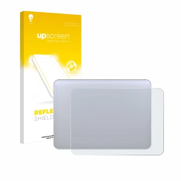 Front side of a product packaging with the brand logo upscreen. Next to it is the device Apple Magic 3 (Touch Trackpad) shown 
