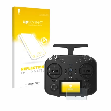 Front side of a product packaging with the brand logo upscreen. Next to it is the device FrSky TWIN X14 shown with the corresp