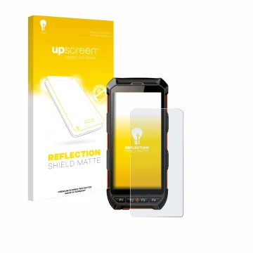 Front side of a product packaging with the brand logo upscreen. Next to it is the device iDTronic C9 RED shown with the corres