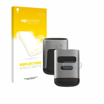 Front side of a product packaging with the brand logo upscreen. Next to it is the device Opticon OPN-6000 (Display) shown with