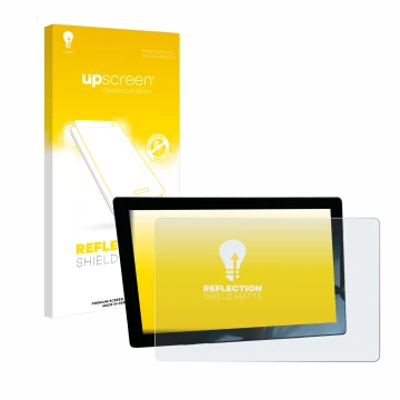 Front side of a product packaging with the brand logo upscreen. Next to it is the device John Deere G5 Universal 10.1
