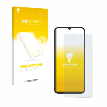 Front side of a product packaging with the brand logo upscreen. Next to it is the device Oukitel C51 shown with the correspond