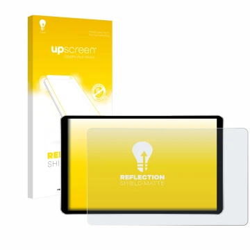 Front side of a product packaging with the brand logo upscreen. Next to it is the device Joying Car Radio 8