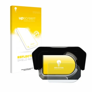 Front side of a product packaging with the brand logo upscreen. Next to it is the device Kymco CV3 shown with the correspondin