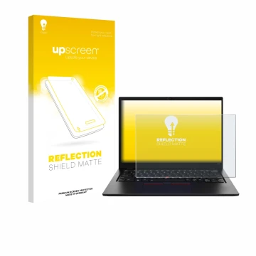 Front side of a product packaging with the brand logo upscreen. Next to it is the device Lenovo ThinkPad L13 Gen 5 shown with 