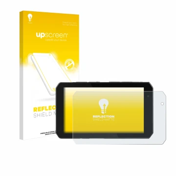 Front side of a product packaging with the brand logo upscreen. Next to it is the device Chigee AIO-5 Play shown with the corr