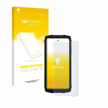 Front side of a product packaging with the brand logo upscreen. Next to it is the device Blackview BV9300 Pro shown with the c