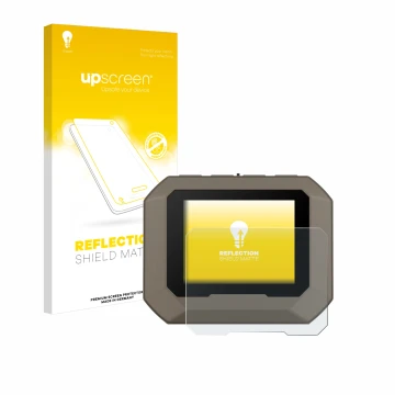 Front side of a product packaging with the brand logo upscreen. Next to it is the device Garmin Xero C1 Pro shown with the cor