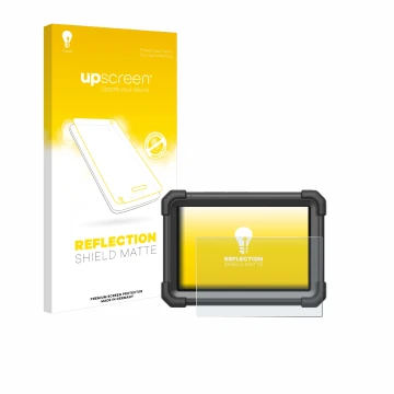 Front side of a product packaging with the brand logo upscreen. Next to it is the device Launch X-431 Pro Dyno shown with the 