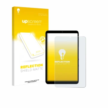 Front side of a product packaging with the brand logo upscreen. Next to it is the device Alldocube iPlay 60 Mini Pro shown wit