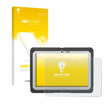 Front side of a product packaging with the brand logo upscreen. Next to it is the device Panasonic Toughbook CF-20 MK2 shown w