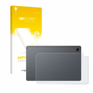 Front side of a product packaging with the brand logo upscreen. Next to it is the device Alldocube iPlay 60 Mini Pro (Back) sh