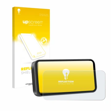 Front side of a product packaging with the brand logo upscreen. Next to it is the device Carpuride W603D 6.3
