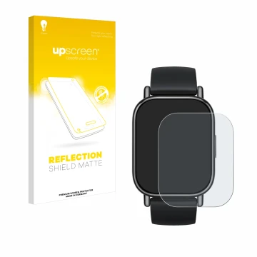 Front side of a product packaging with the brand logo upscreen. Next to it is the device Xiaomi Redmi Watch 5 Lite shown with 