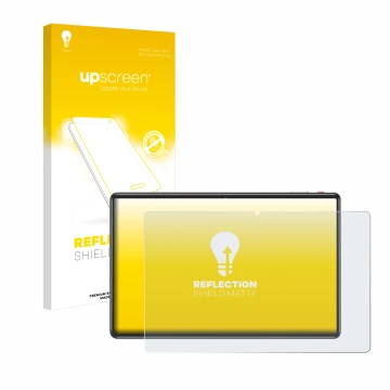 Front side of a product packaging with the brand logo upscreen. Next to it is the device Facetel Q7 11