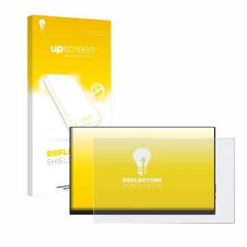 Front side of a product packaging with the brand logo upscreen. Next to it is the device Verbatim PMT-14 shown with the corres