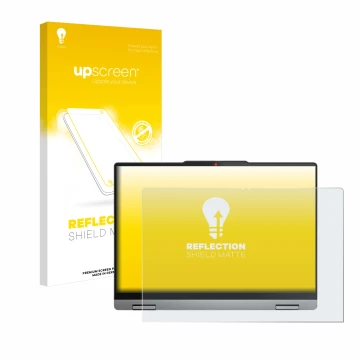 Front side of a product packaging with the brand logo upscreen. Next to it is the device Lenovo IdeaPad 5x 2-in-1 Gen 9 14