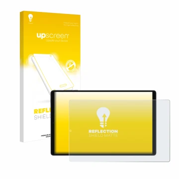 Front side of a product packaging with the brand logo upscreen. Next to it is the device Pixpeak M820 10.1