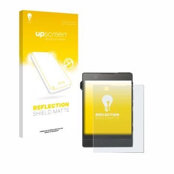 Front side of a product packaging with the brand logo upscreen. Next to it is the device Light Phone 3 shown with the correspo