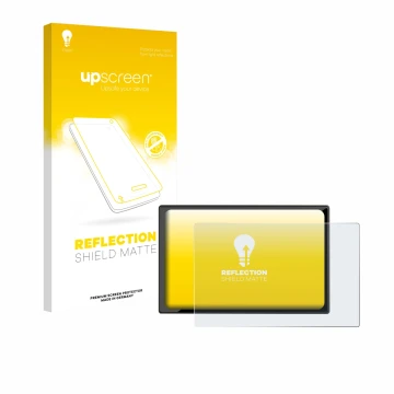 Front side of a product packaging with the brand logo upscreen. Next to it is the device Carpuride W901 Pro 9