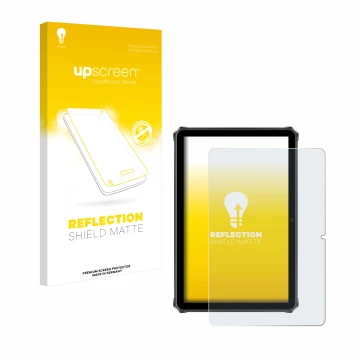 Front side of a product packaging with the brand logo upscreen. Next to it is the device Oukitel RT9 shown with the correspond