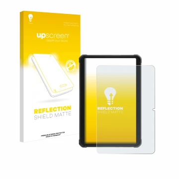 Front side of a product packaging with the brand logo upscreen. Next to it is the device Hotwav R8 shown with the correspondin