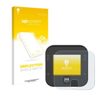 Front side of a product packaging with the brand logo upscreen. Next to it is the device ISDT Q6 Retro shown with the correspo