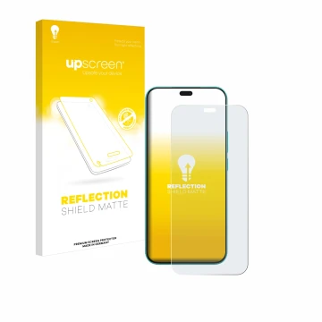 Front side of a product packaging with the brand logo upscreen. Next to it is the device Honor X8c shown with the correspondin