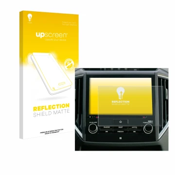 Front side of a product packaging with the brand logo upscreen. Next to it is the device Subaru Forester 2022-2024 8