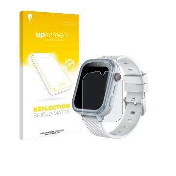 Front side of a product packaging with the brand logo upscreen. Next to it is the device DDIOYIUR Smartwatch shown with the co