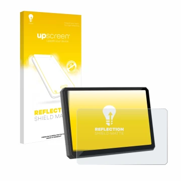Front side of a product packaging with the brand logo upscreen. Next to it is the device Carpuride W502BS 5