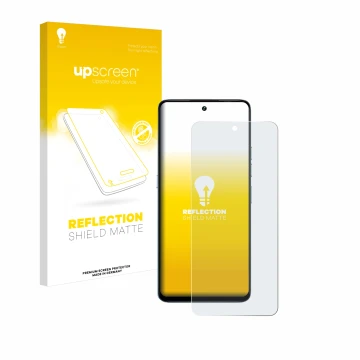 Front side of a product packaging with the brand logo upscreen. Next to it is the device Umidigi Note 100 shown with the corre