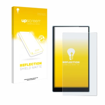 Front side of a product packaging with the brand logo upscreen. Next to it is the device FiiO JM21 shown with the correspondin