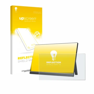 Front side of a product packaging with the brand logo upscreen. Next to it is the device Arzopa Z1RC 16